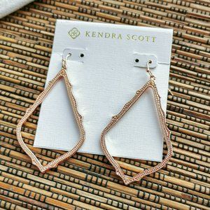 Kendra Scott Sophee Rose Gold Drop Earrings